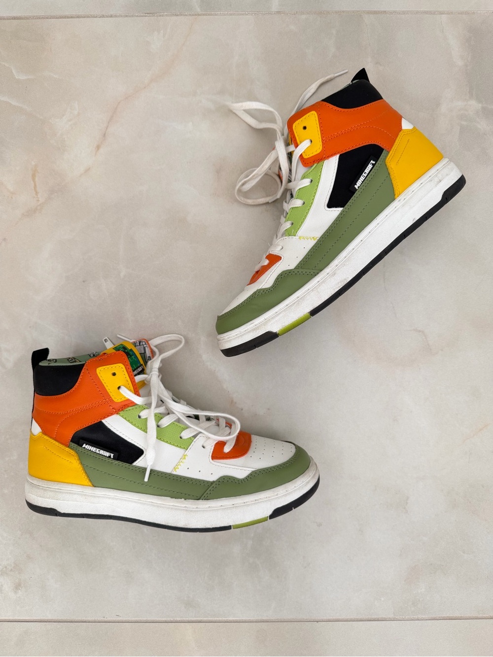 ZARA x MINECRAFT High Top Sneakers